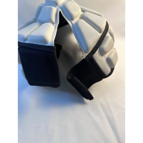 Guardian Caps Soft Shell Football & Lacrosse Helmet Cover White & Black - Picture 6 of 9